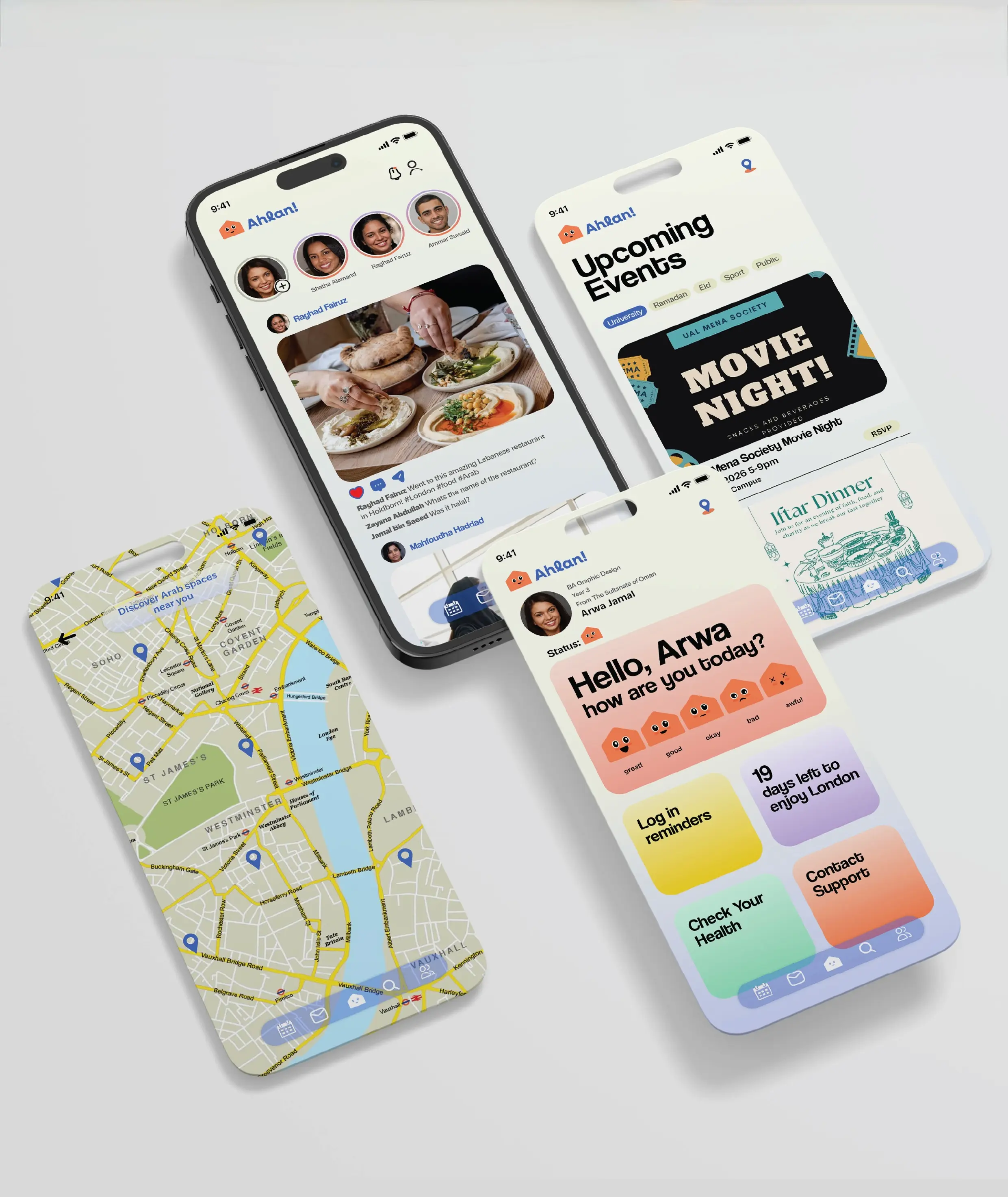 Ahlan App by Arwa Jamal