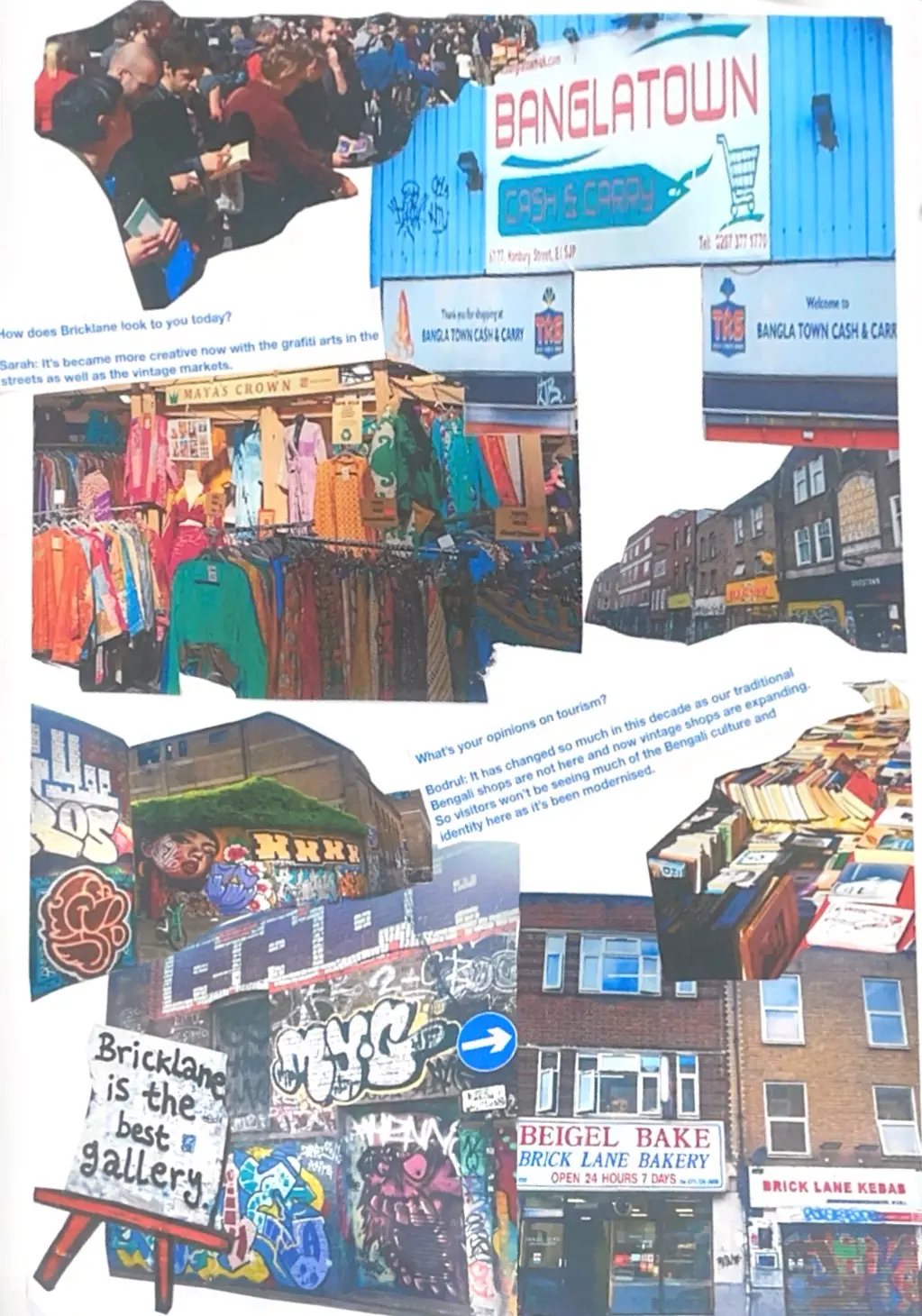 Brick Lane: Old versus New by Faizah