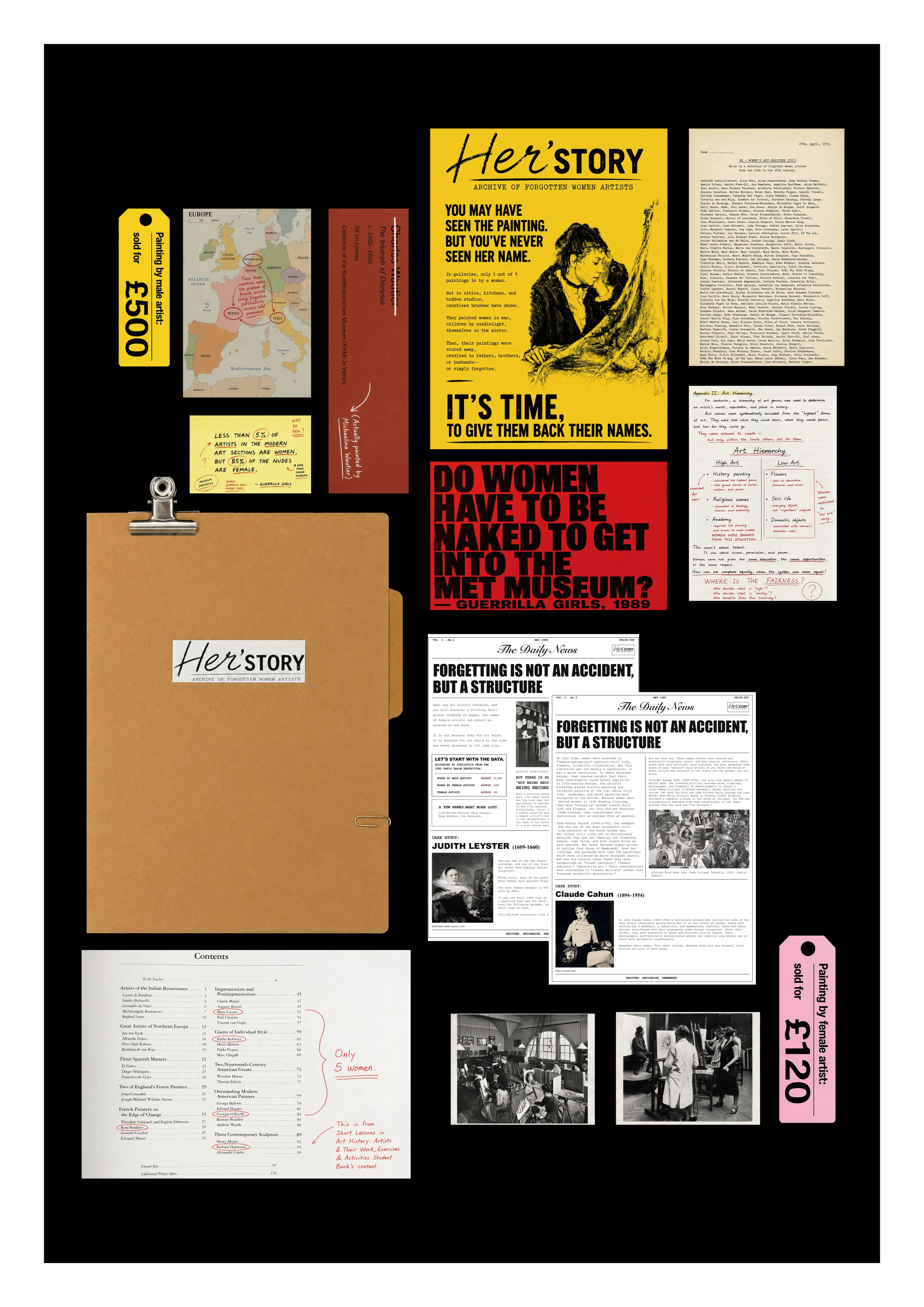 HER’STORY: Archive of Forgotten Women Artists by Shuyang Wang